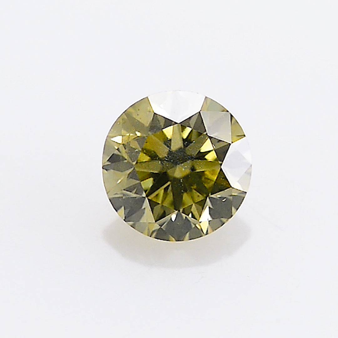 0.57 carat, Chameleon Diamond, Round Shape, (SI2) Clarity, GIA, SKU 50096