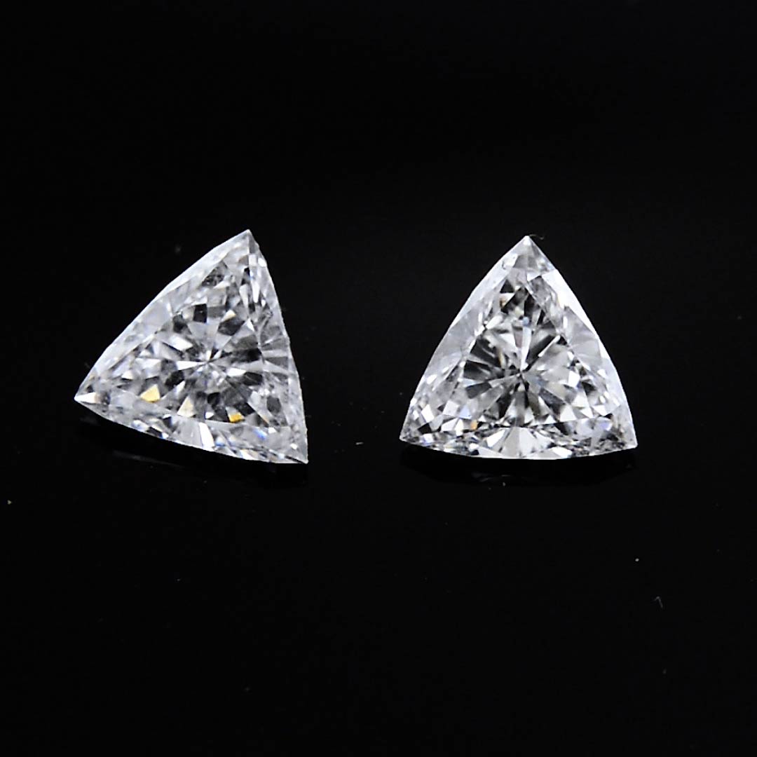 0.28 carat, F+ Diamonds, Trilliant Shape, (VS) Clarity, SKU 252064