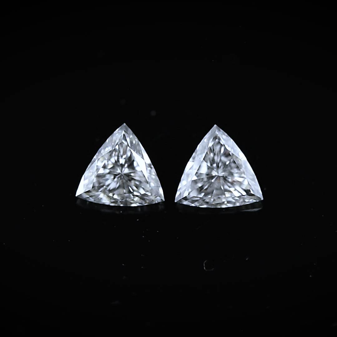 0.17 carat, F+ Diamonds, Trilliant Shape, (VS) Clarity, SKU 269027