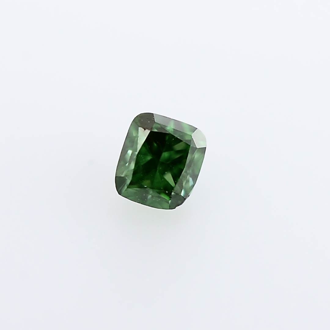 カラーダイヤ☆FANCY DEEP GREEN BLUE SI1 0.228ct 直営公式 - www