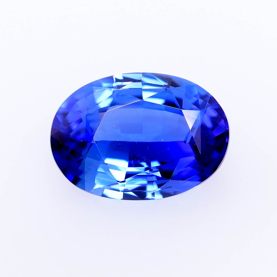 1.85 carat, Blue, Madagascar Sapphire, Oval Shape, No evidence of heat