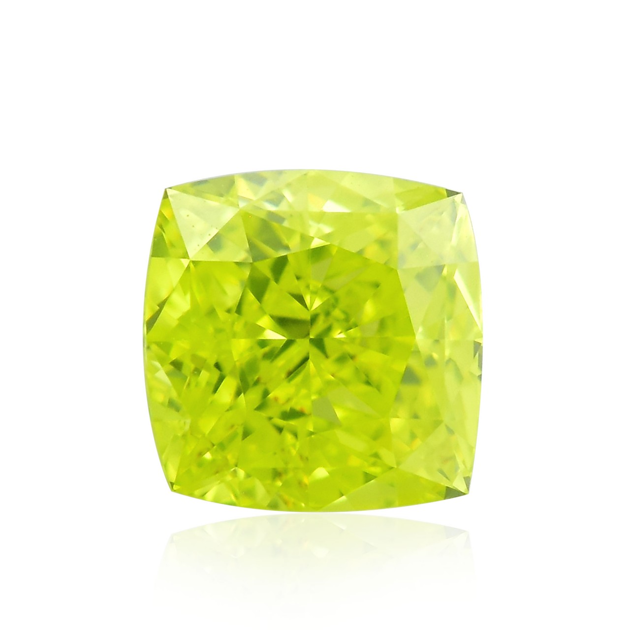 Yellow diamond - 2.00ct natural loose fancy light green