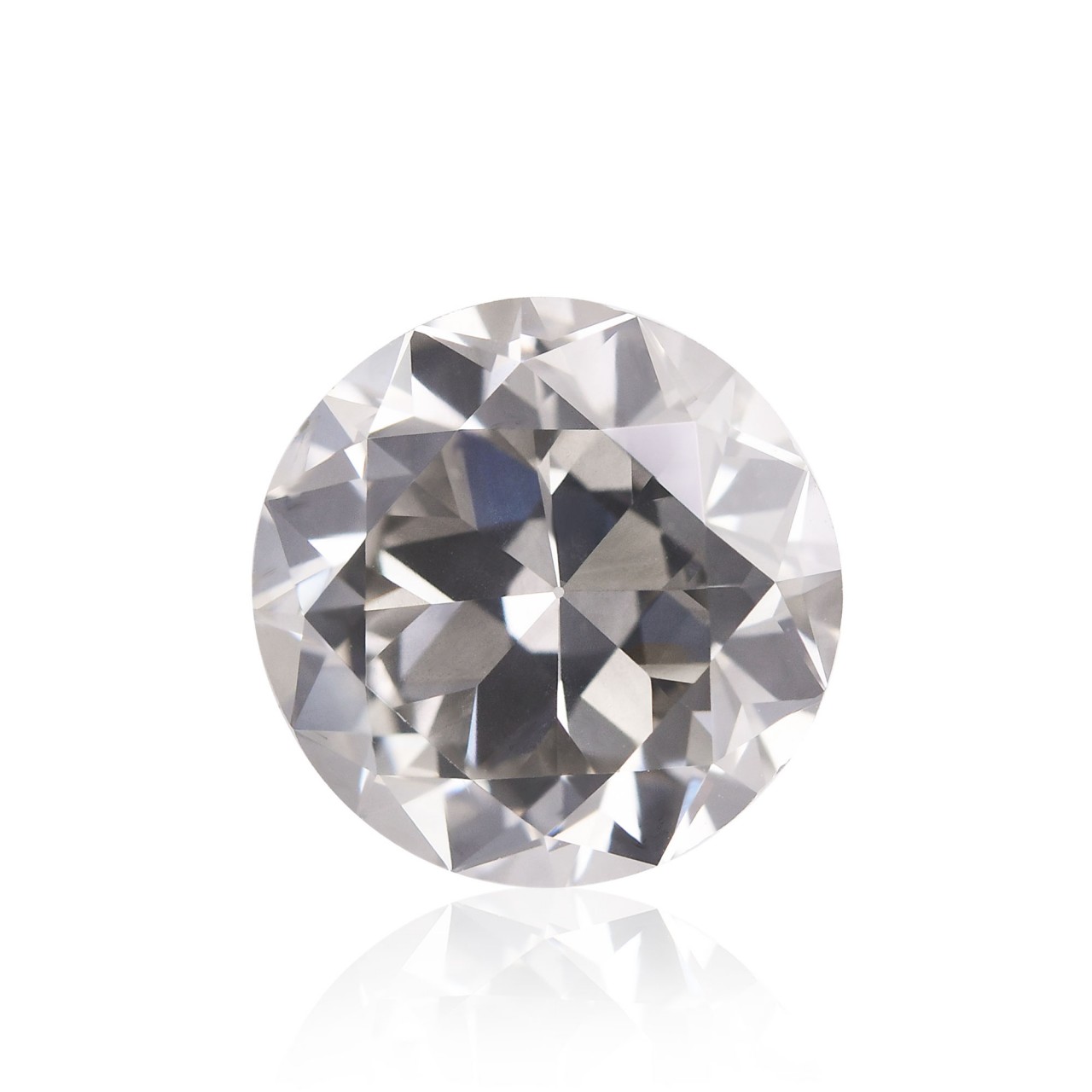 2.10 carat, Fancy Light Gray Diamond, Round Shape, SI2 Clarity ...