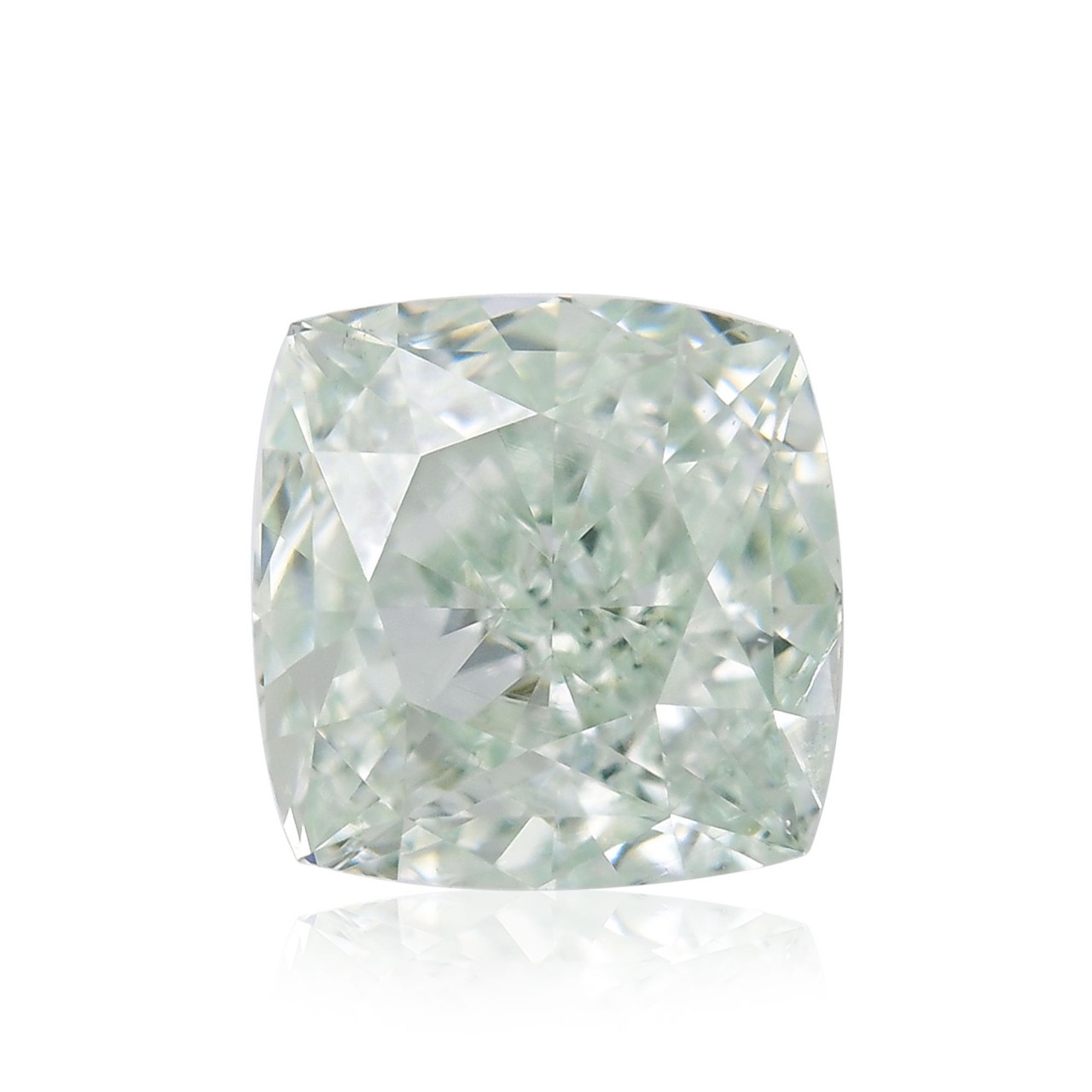 fancy light green diamond