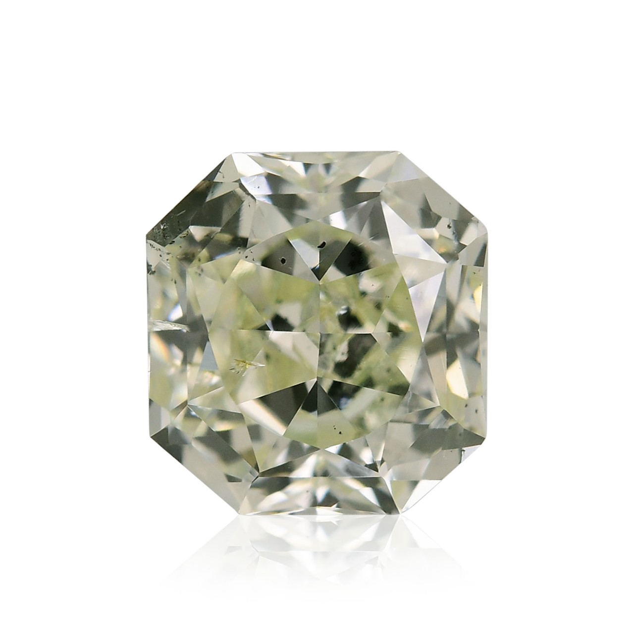 fancy light green diamond