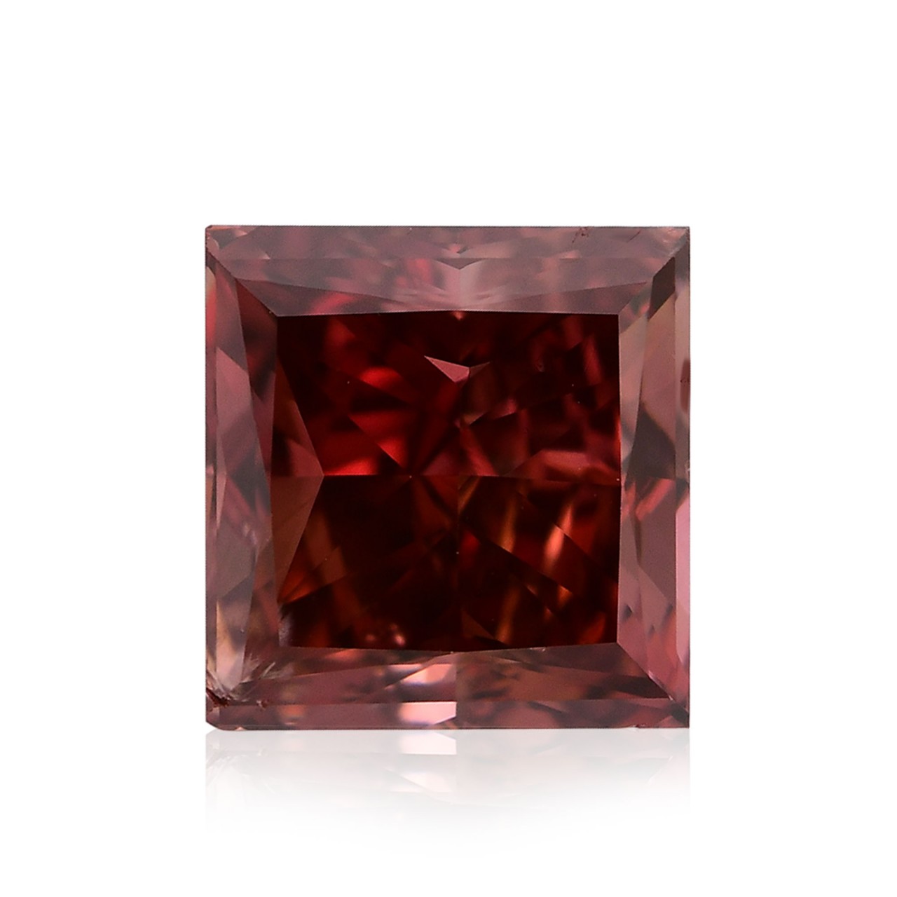 1 carat vivid red diamond