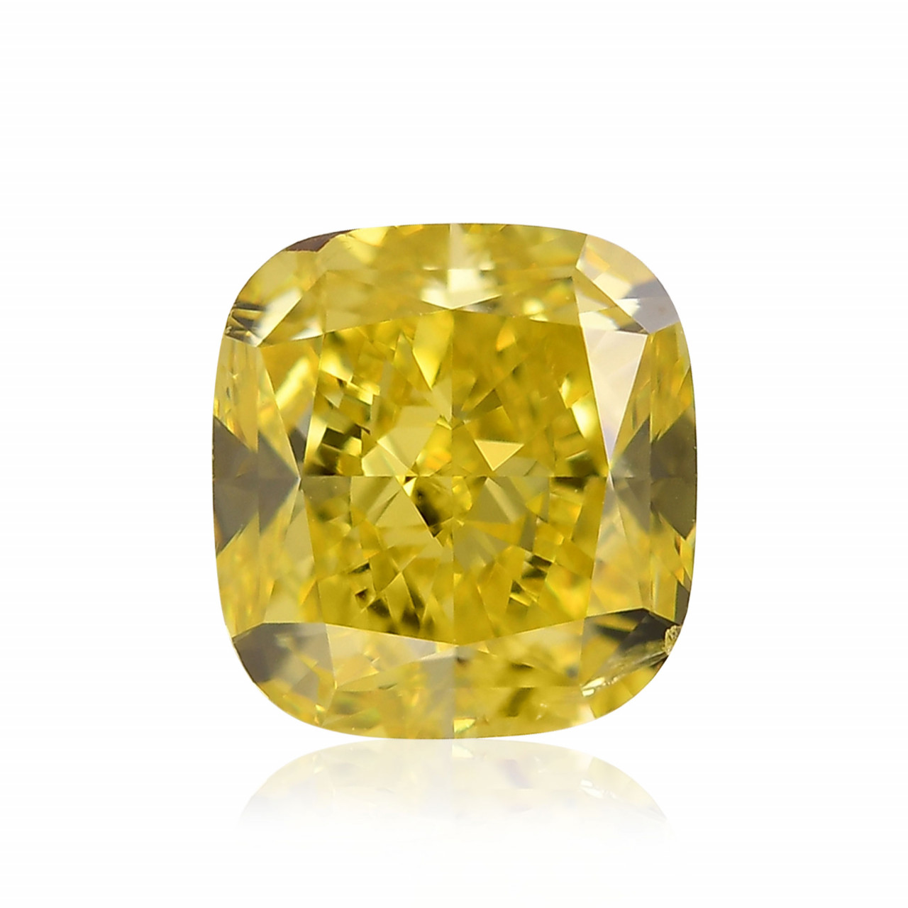 2 carat fancy vivid yellow diamond