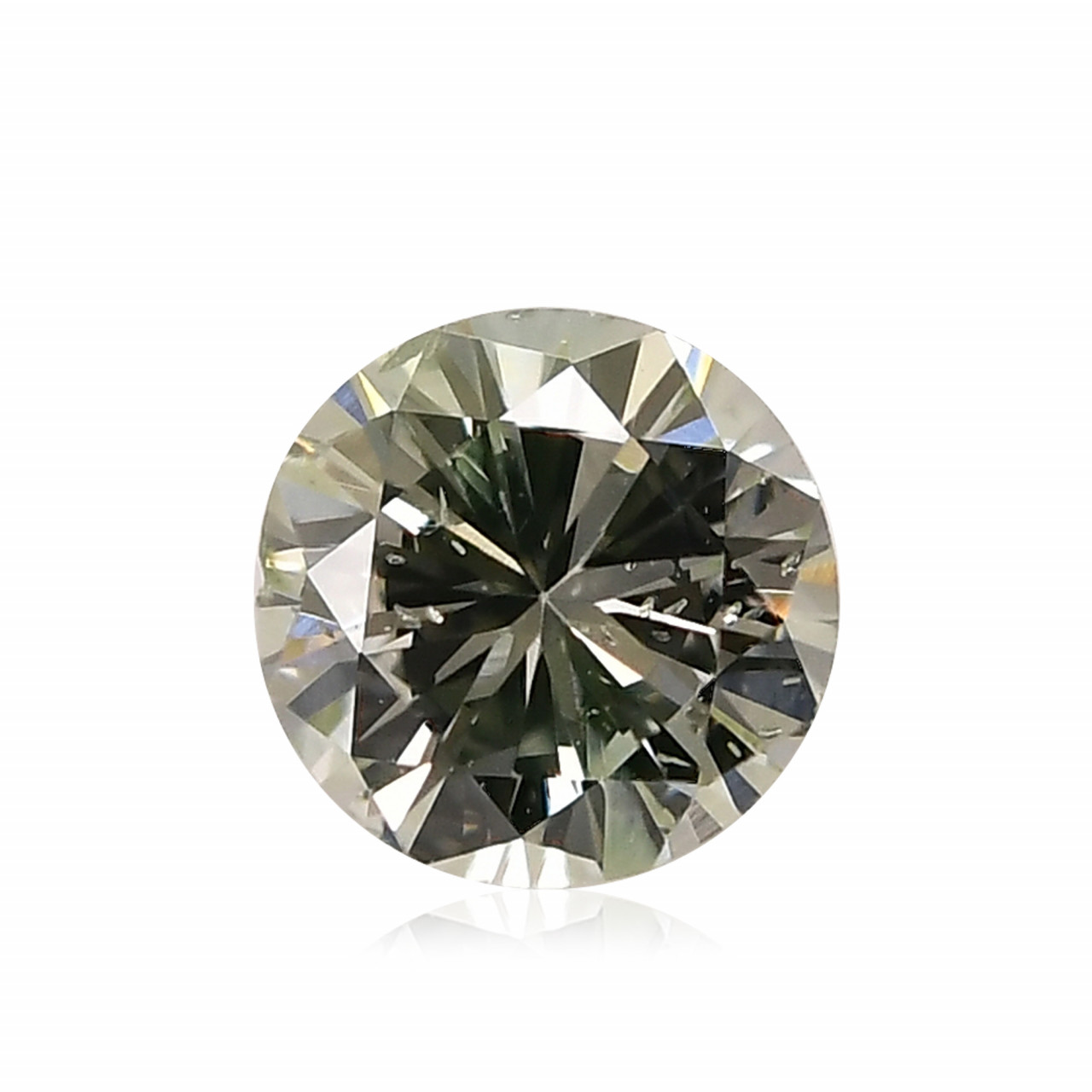 Yellow diamond - 2.00ct natural loose fancy light green
