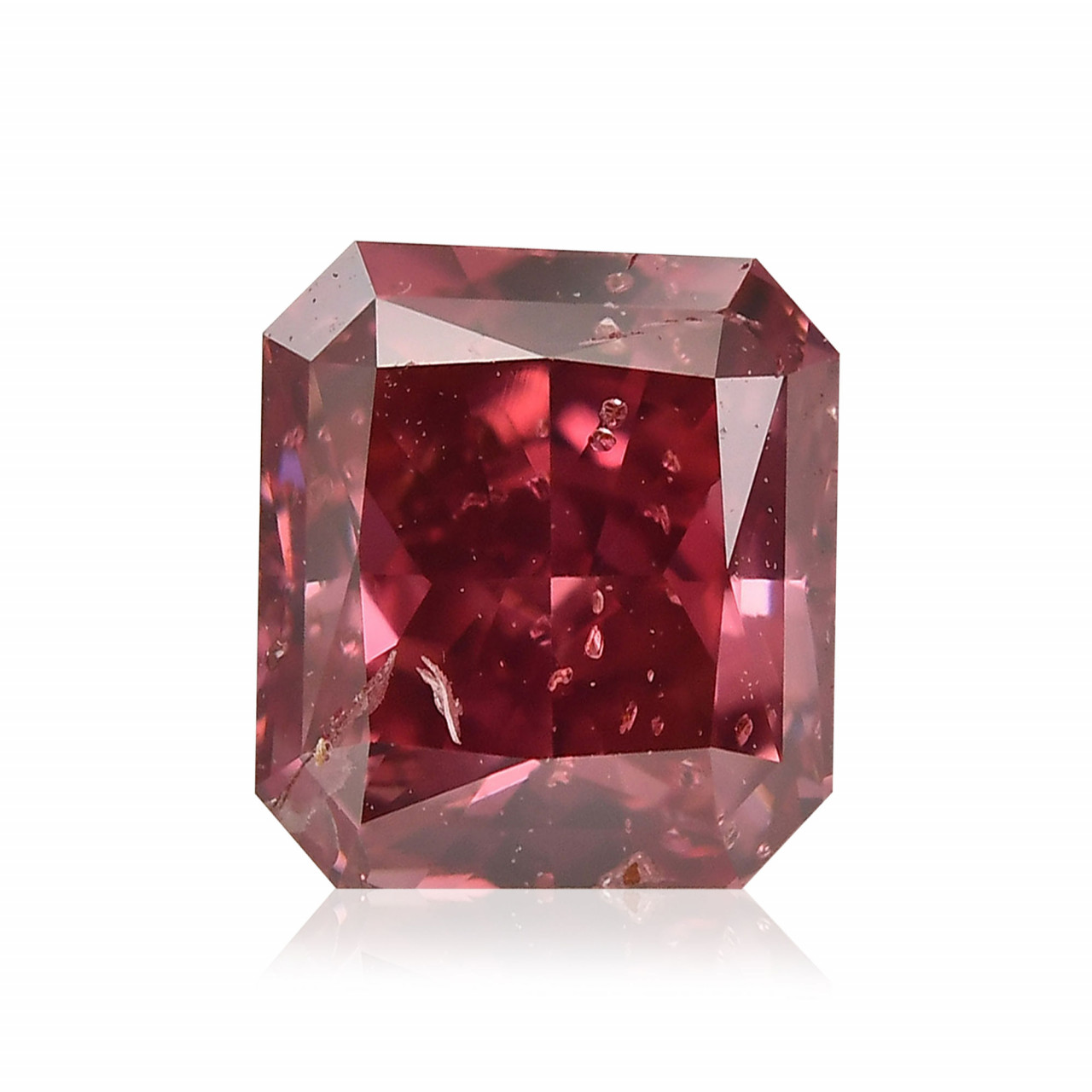 red diamond gemstone