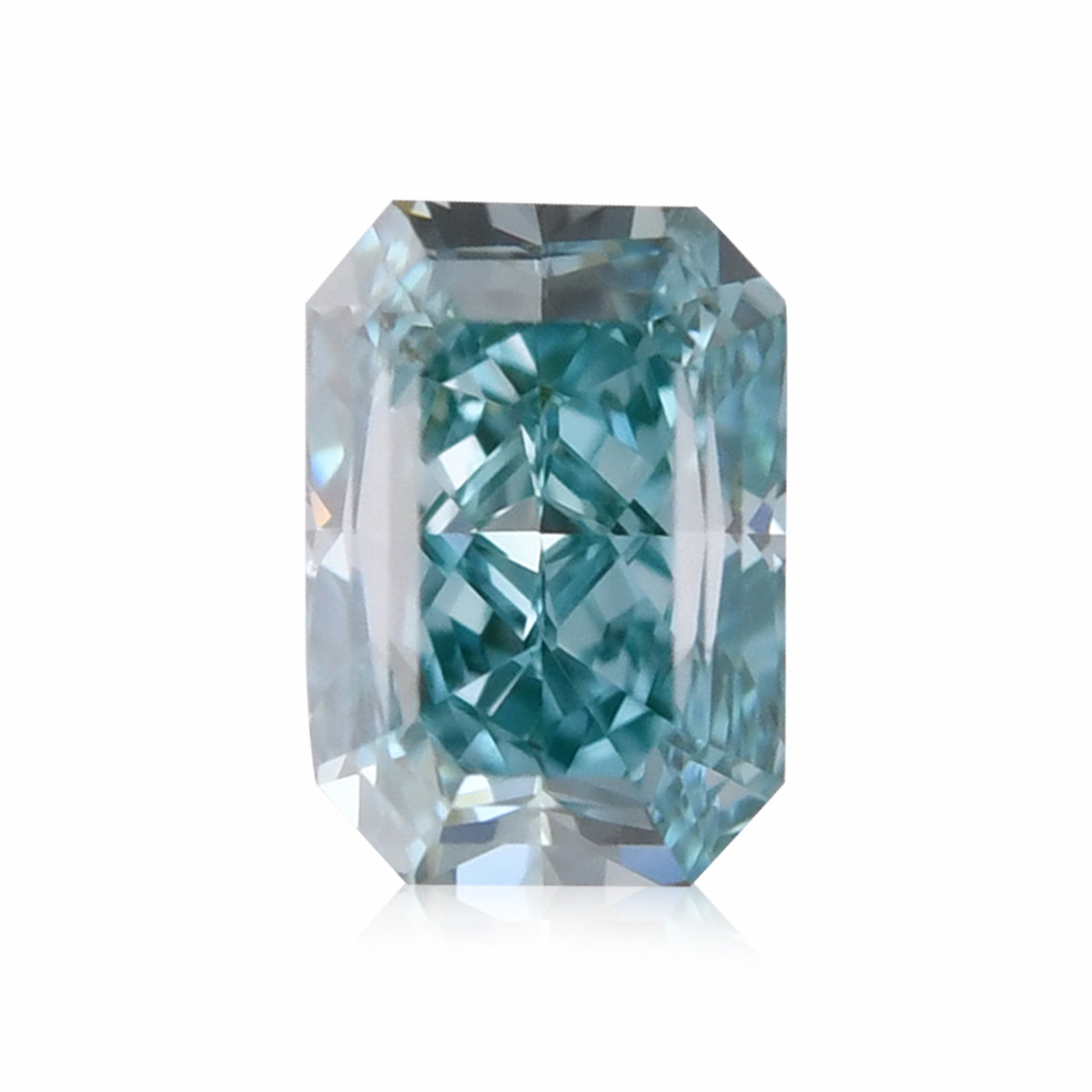 fancy vivid bluish green diamond