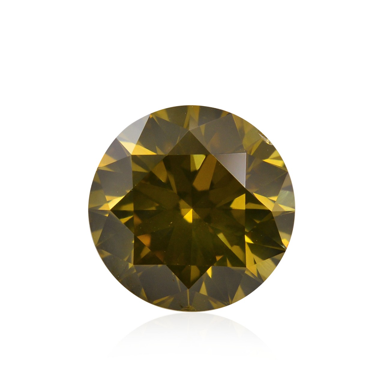 fancy deep brownish yellow diamond