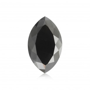 3.66 Ct Natural Fancy Black Color Round Loose Diamond For Jewelry/Rings/Earrings 