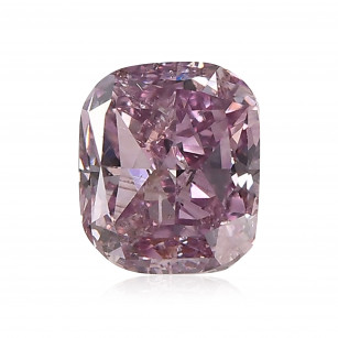 1.45 carat, Fancy Intense Pink Diamond, 7BP, Princess Shape, VS2 ...