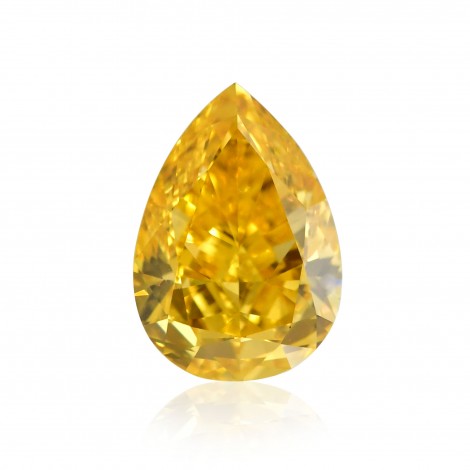 fancy vivid orange yellow diamond