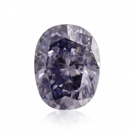 0.40 carat, Fancy Violet Gray Diamond, Oval Shape, (I1) Clarity, GIA 