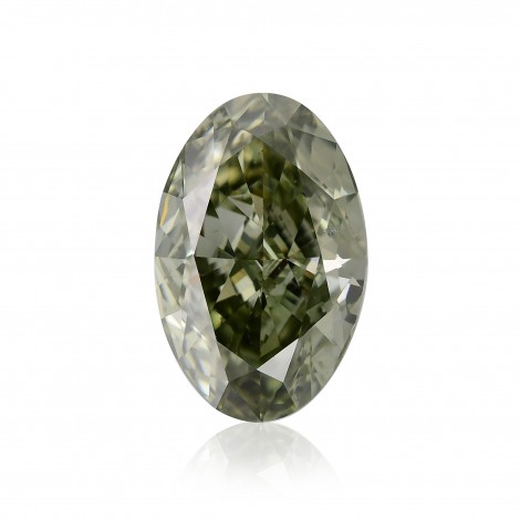 3.03 carat, Chameleon Diamond, Oval Shape, SI1 Clarity, GIA, SKU