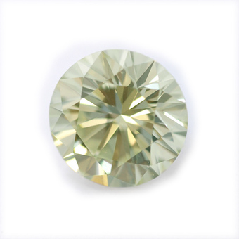 1.01 carat, Chameleon Fancy Light Grayish Greenish Yellow Diamond