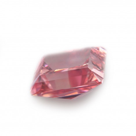 1.02 carat, Fancy Intense Pink Diamond, Princess Shape, VS2 Clarity ...
