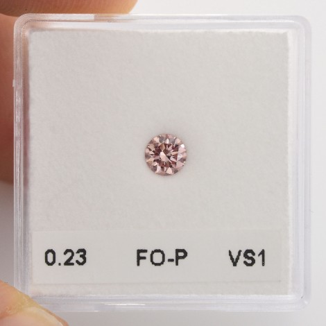 ピンクダイヤモンドルース/ F.I.ORANGY PINK/ 0.057 ct.+marbre-maroc.com