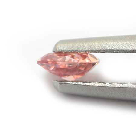 0.17 carat, Fancy Intense Pink Diamond, PC2, Heart Shape, VVS1 Clarity ...