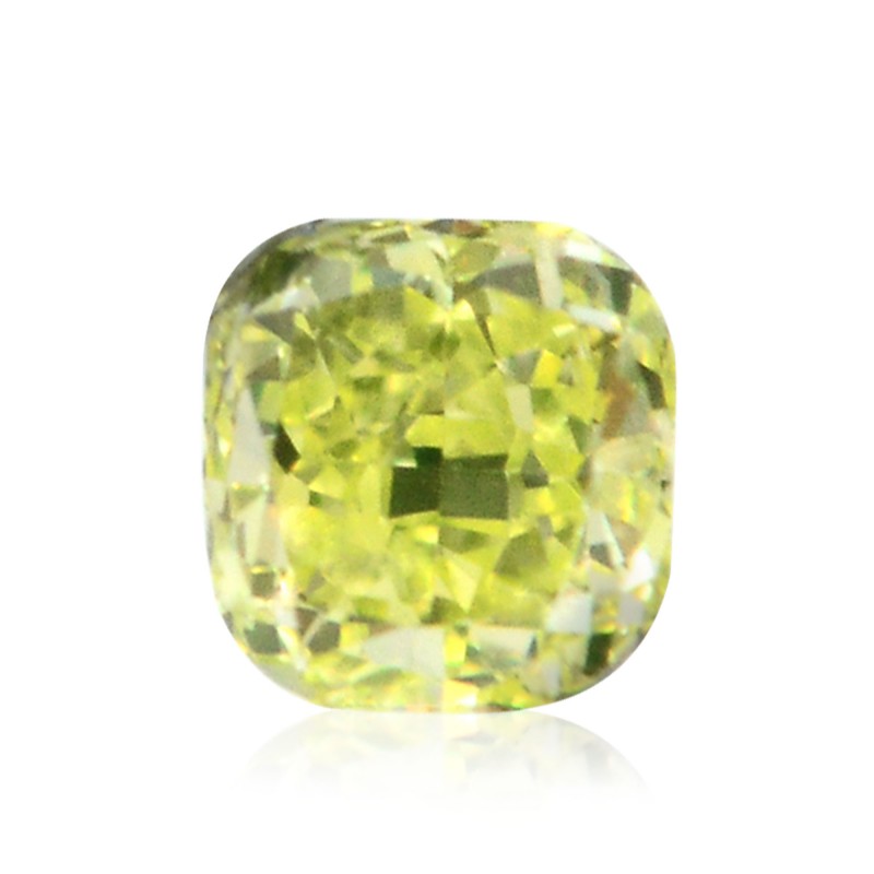 Fancy Intense Greenish Yellow Diamond