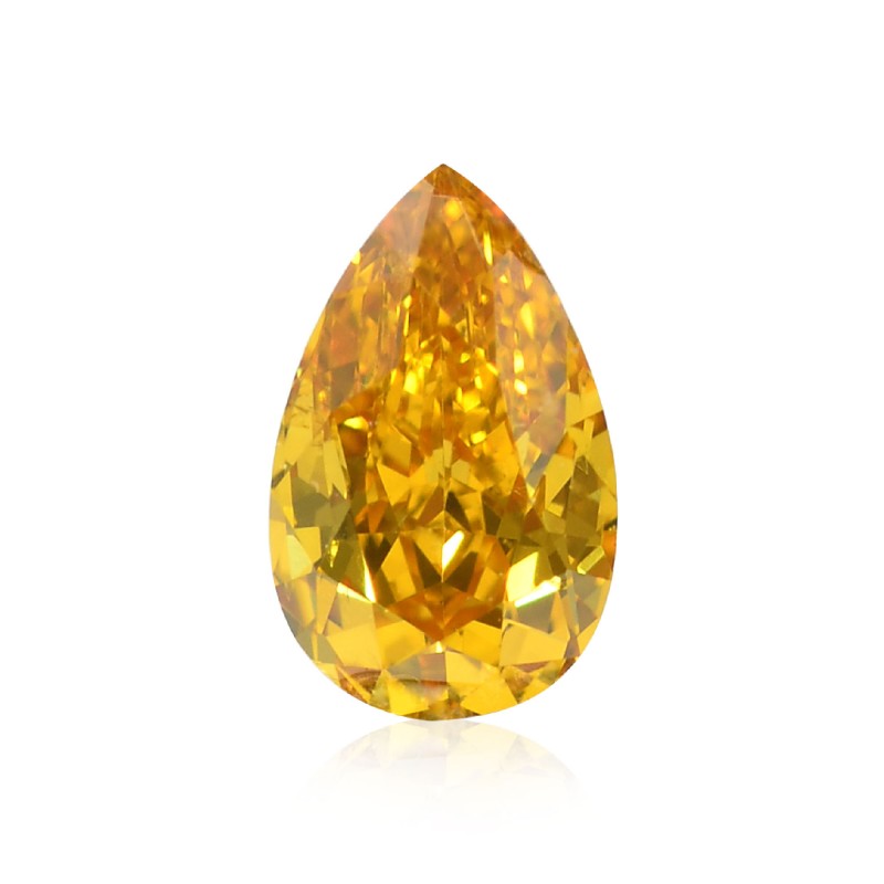 Fancy Intense Orange Yellow Diamond