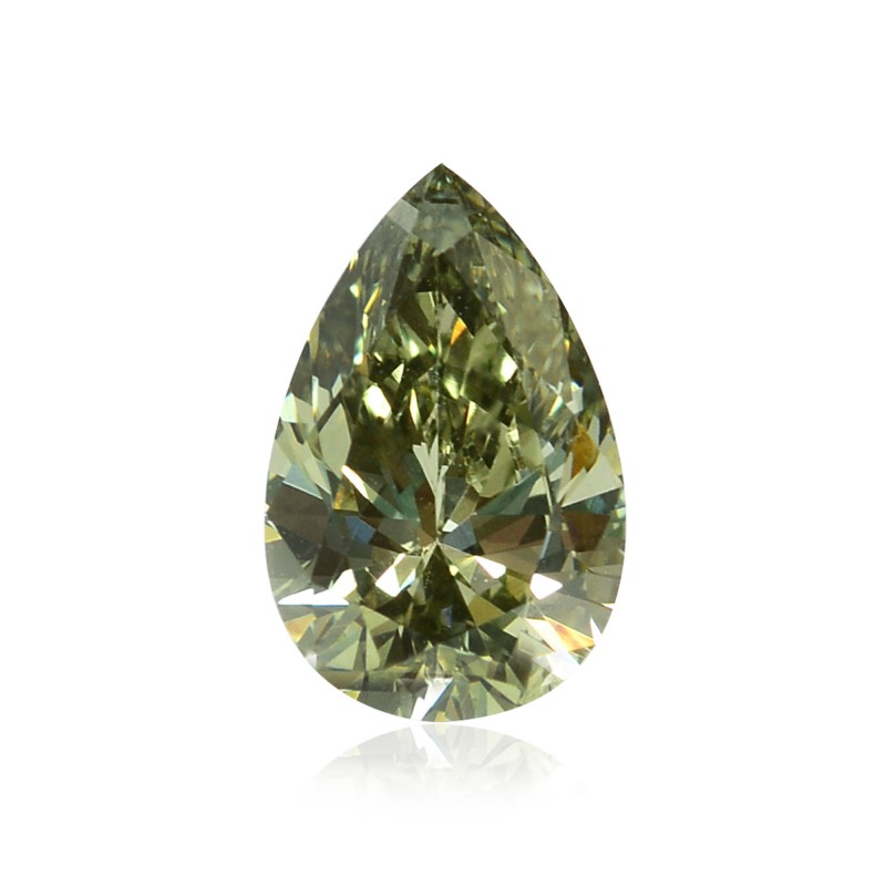 Fancy Deep Grayish Yellowish Green Diamond
