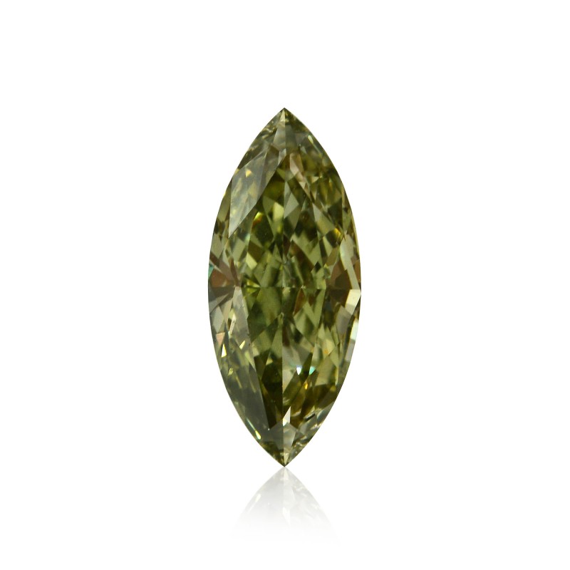 Fancy Grayish Greenish Chameleon Diamond