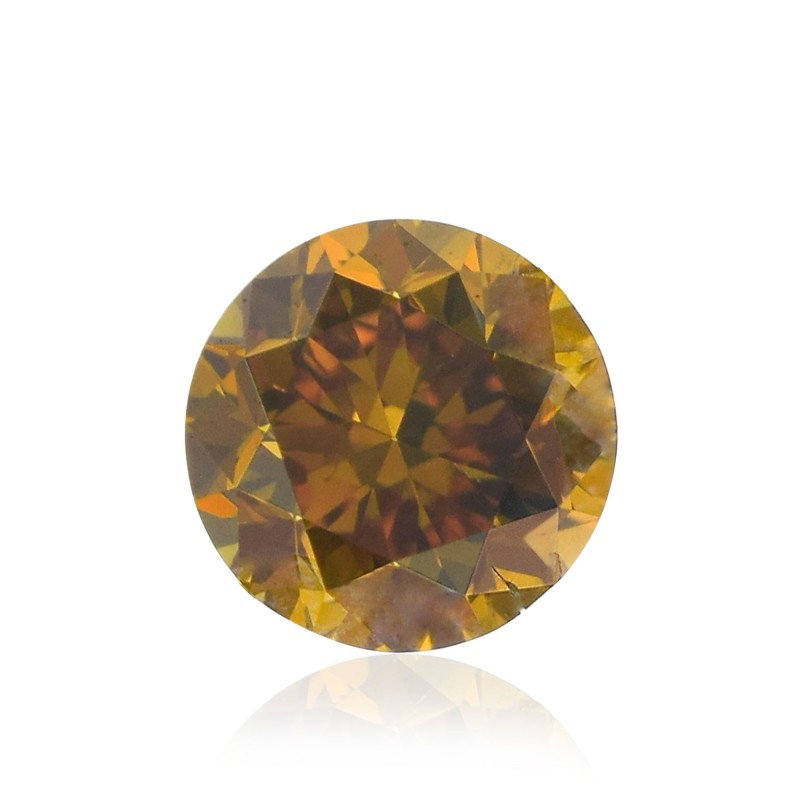Fancy Deep Brownish Yellowish Orange Diamond