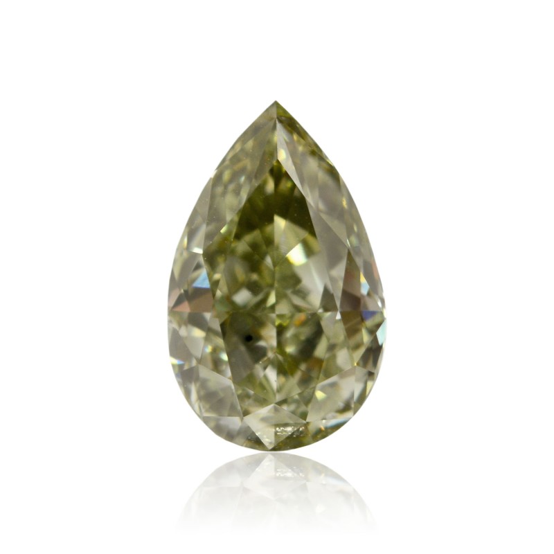 Fancy Grayish Yellowish Green Diamond
