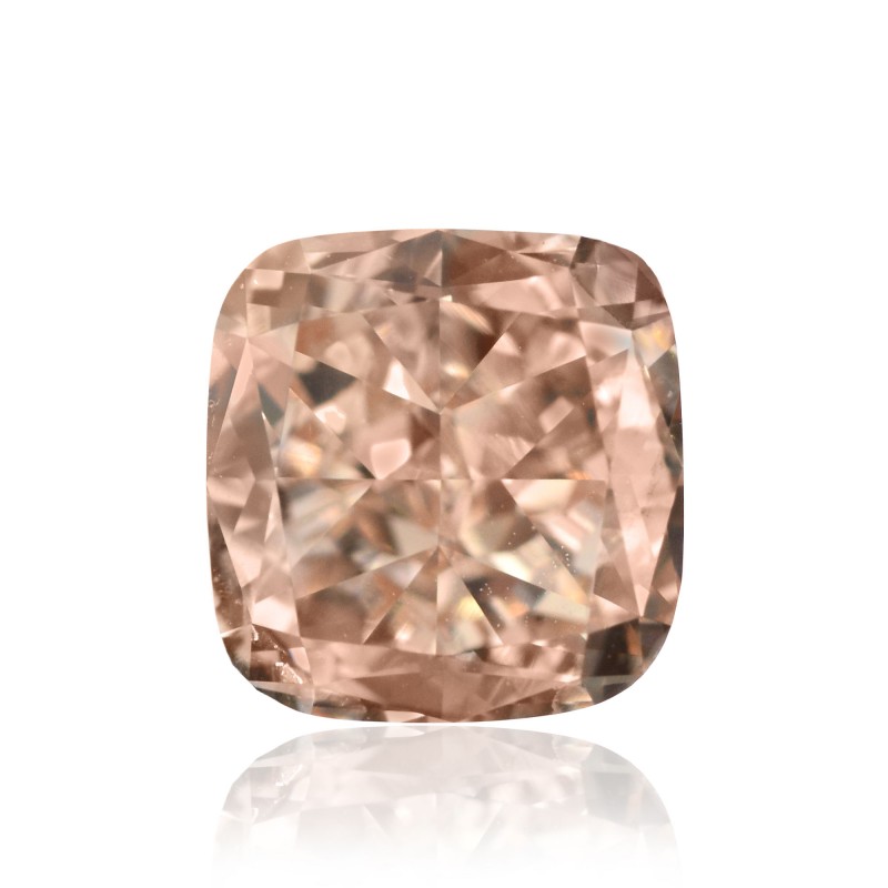 Fancy Brownish Orange Pink Diamond