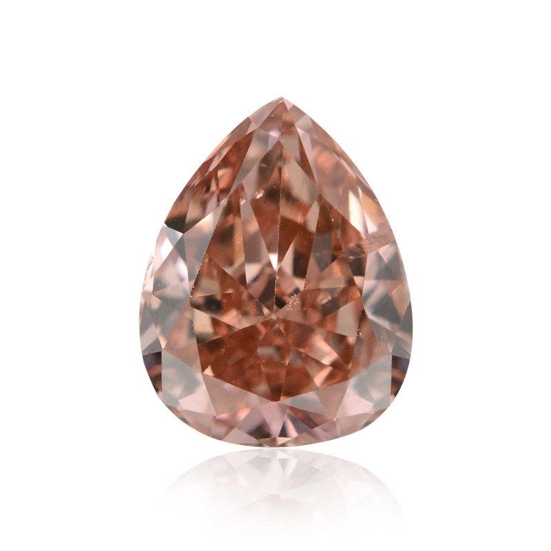 Fancy Deep Brownish Orangy Pink Diamond