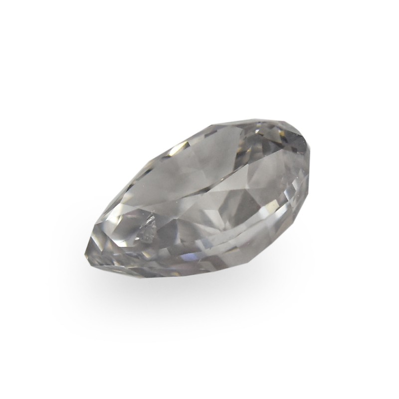 0.70 carat, Fancy Gray Diamond, Pear Shape, I1 Clarity, GIA, SKU 149936