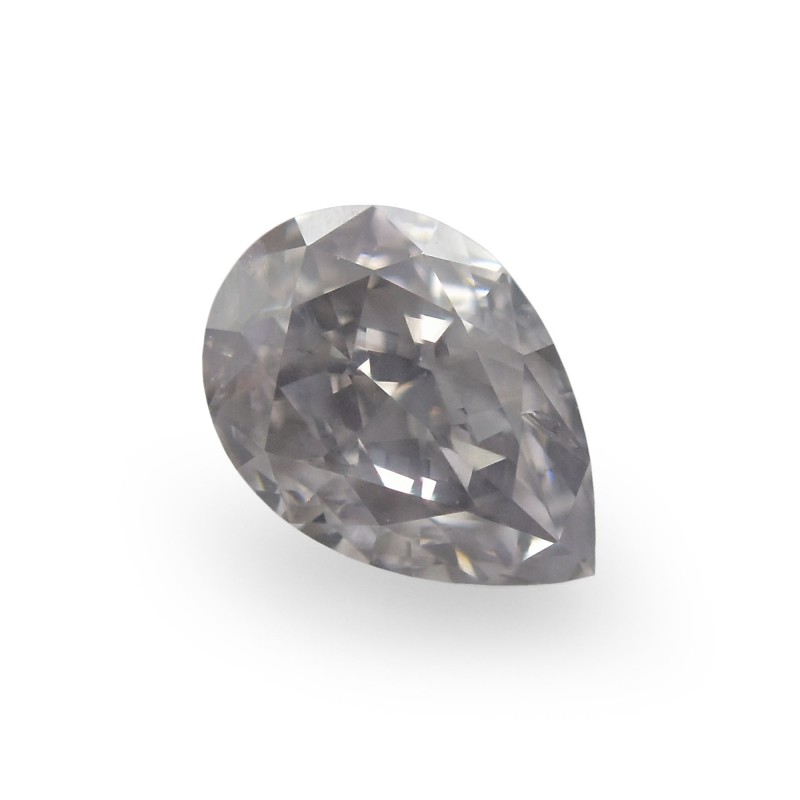 0.70 carat, Fancy Gray Diamond, Pear Shape, I1 Clarity, GIA, SKU 149936