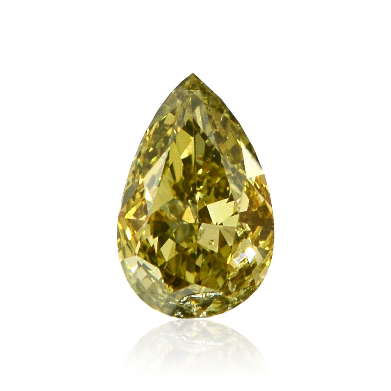 Fancy Deep Brownish Greenish Chameleon Diamond