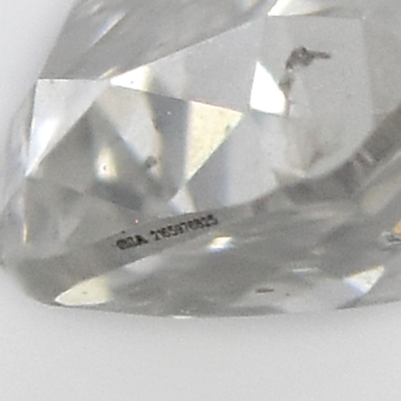 0.39 carat, Fancy Gray Diamond, Radiant Shape, (I1) Clarity, GIA, SKU ...