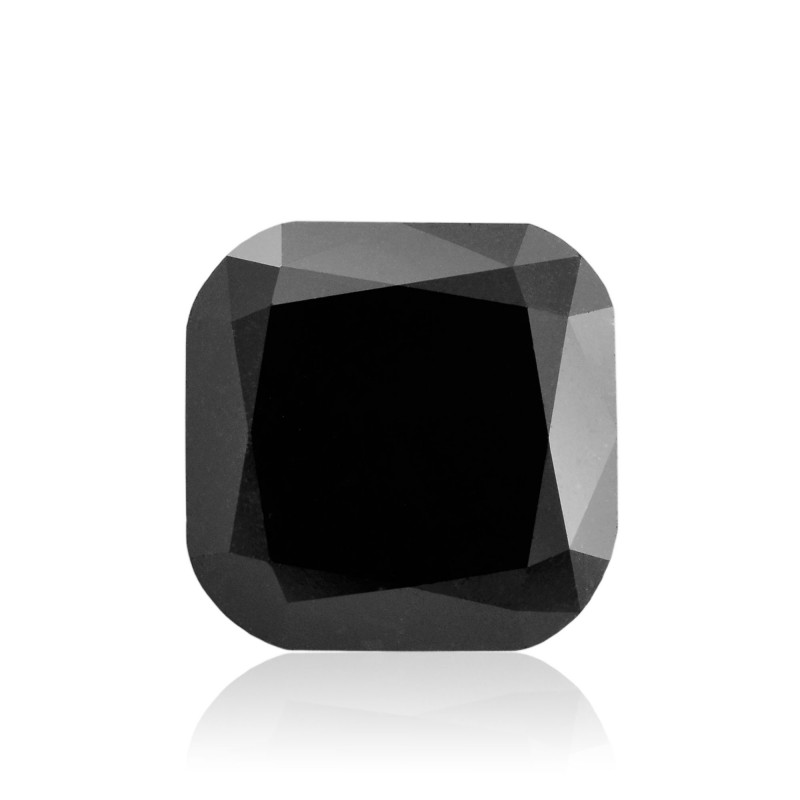 Black Cushion Diamond