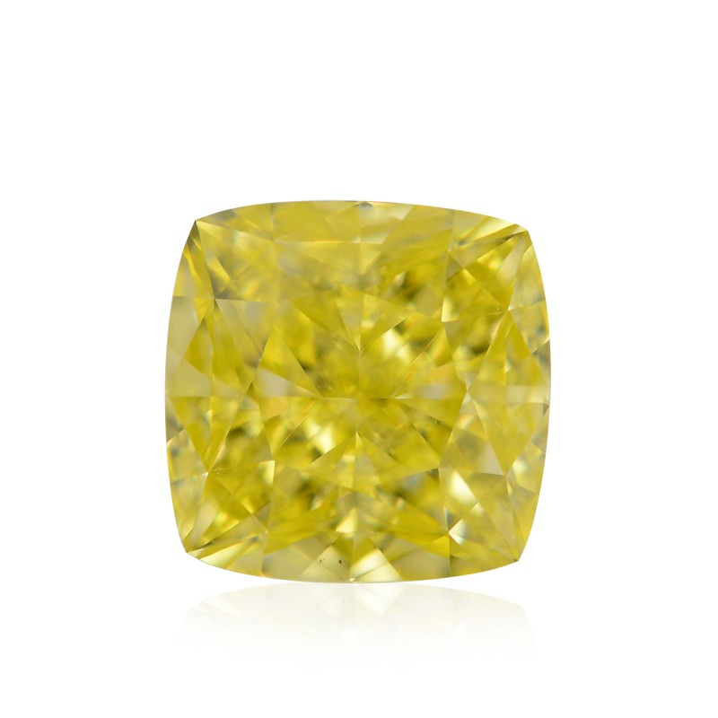 Yellow Cushion Diamond