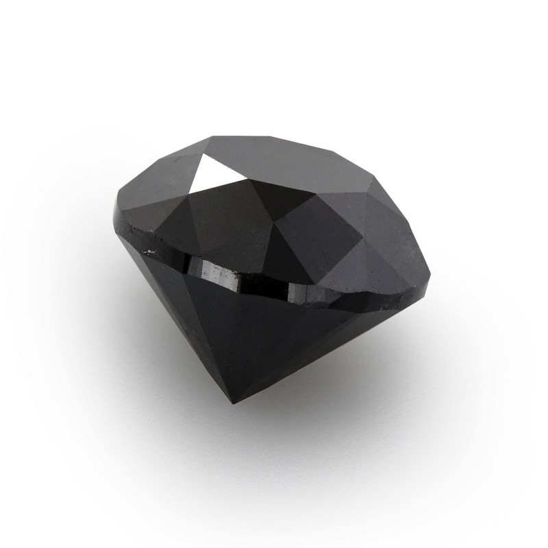 1.76 carat, Fancy Black Diamond, Round Shape, GIA, SKU 328443