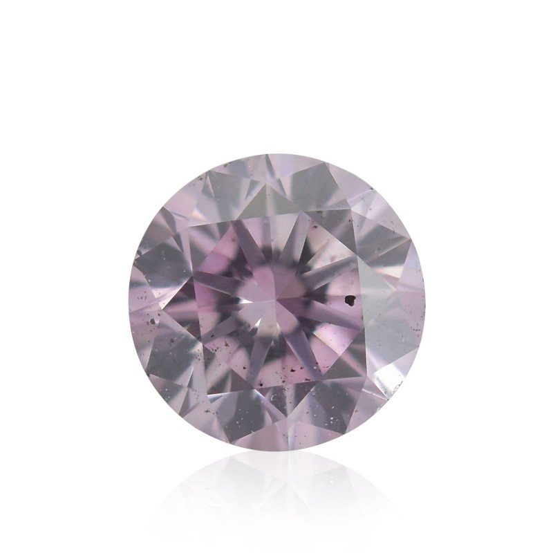 0.20 carat, Fancy Purple Pink Diamond, 7PP, Round Shape, SI2 