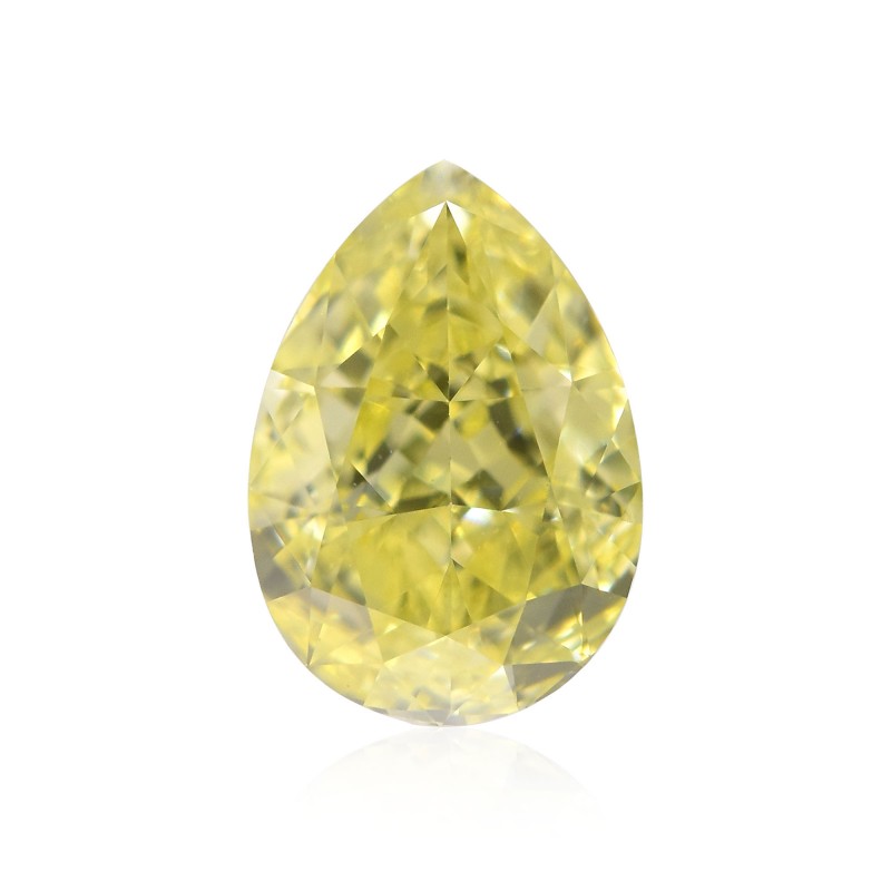 Yellow Pear Diamond