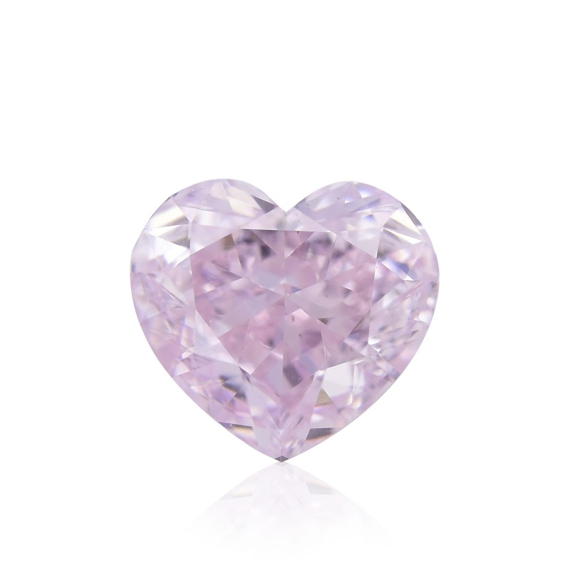 0.33 carat, Fancy Light Pink Diamond, Heart Shape, VS2 ...