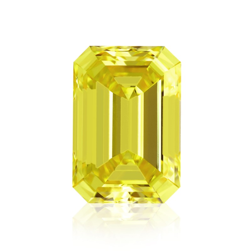 yellow emerald diamond