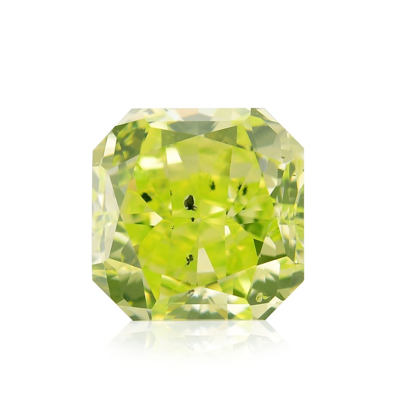 fancy yellow green diamond