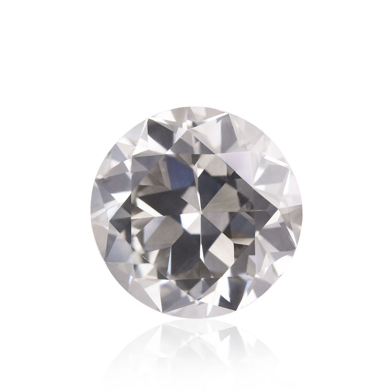 Gray Round Diamond