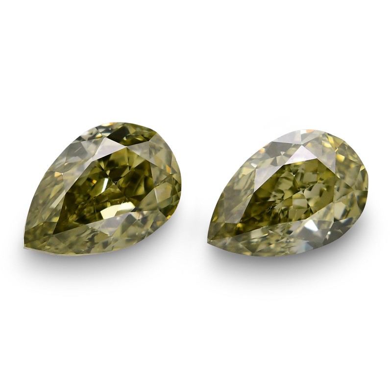 Fancy Deep Grayish Yellowish Chameleon Diamond