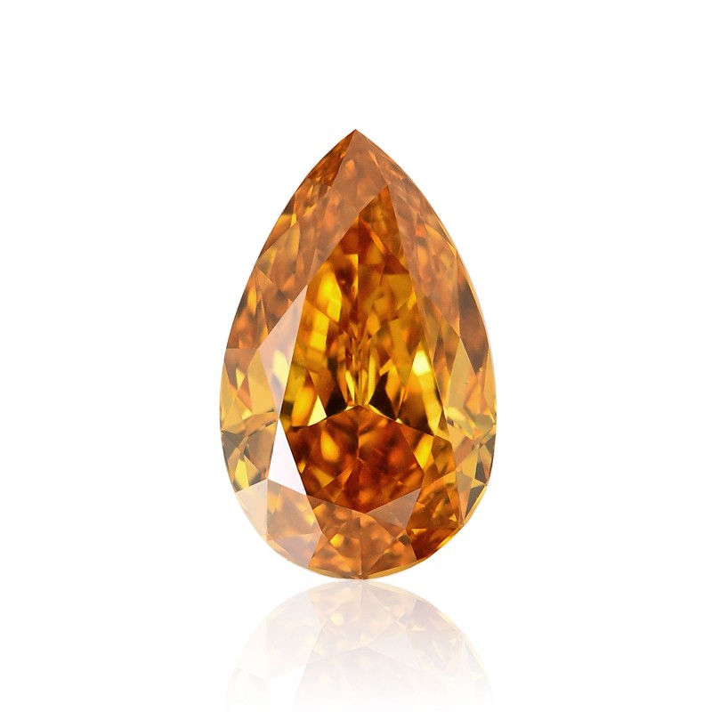 Orange Pear Diamond