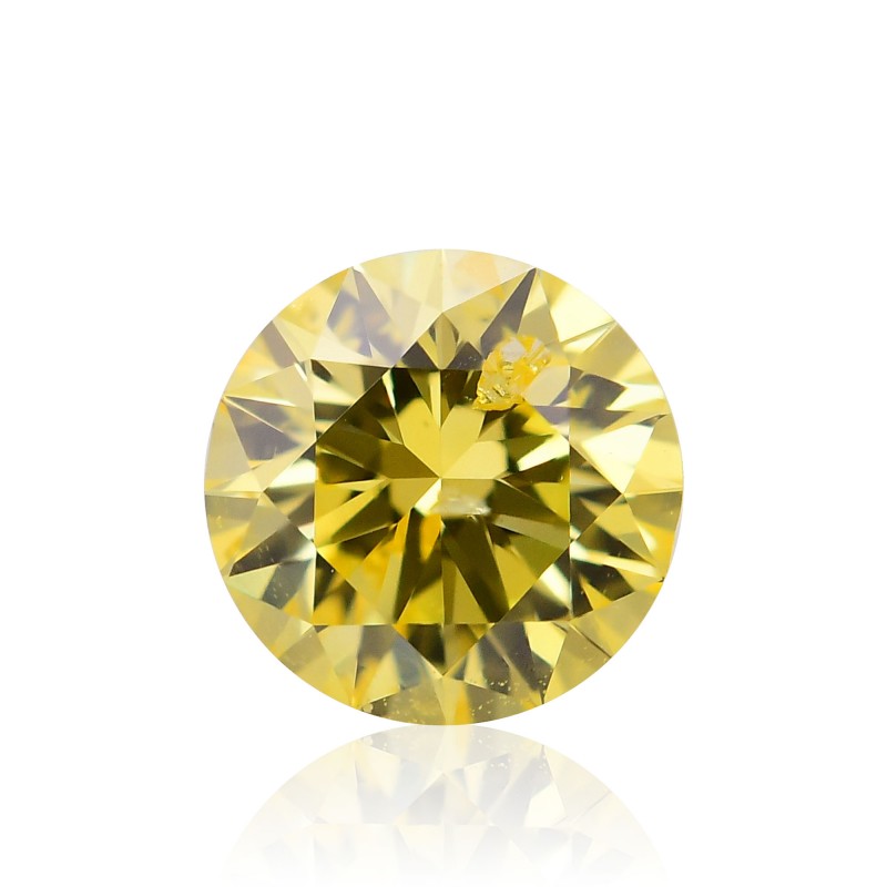 yellow diamond round