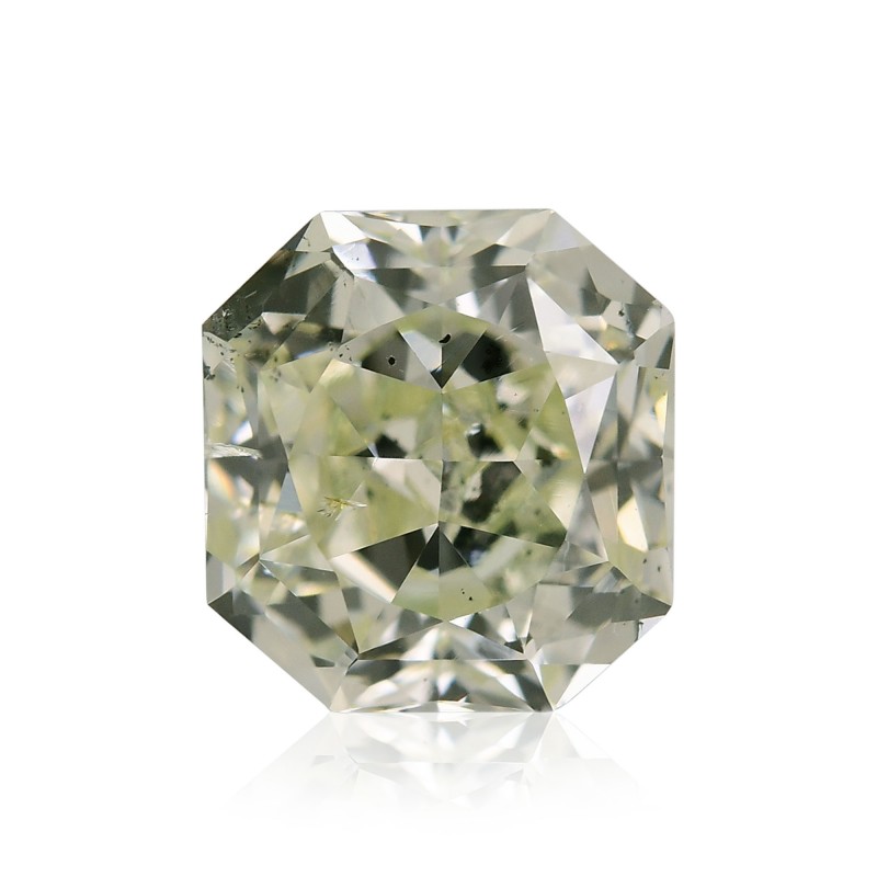 FANCY LIGHT YELLOW GREEN 0.254ct SQ-