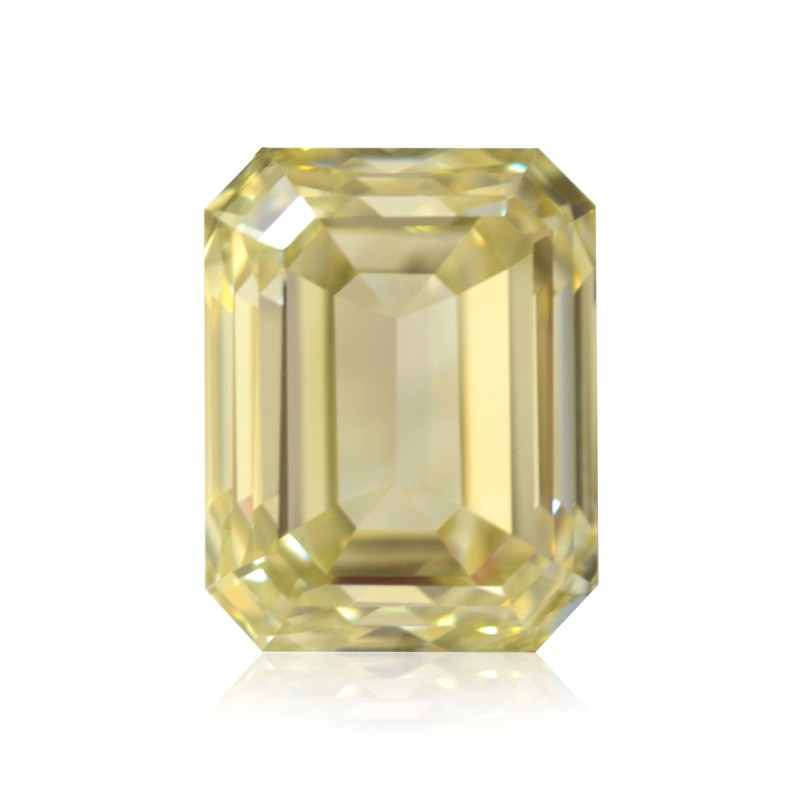 Fancy Light Greenish Yellow Diamond